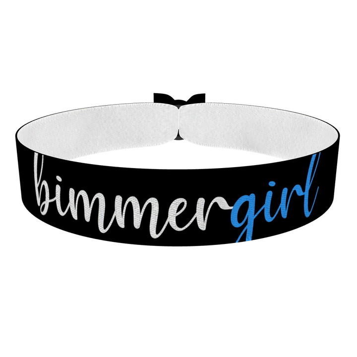 Zum Produkt Bimmergirl blau/schwarz Stoffarmband