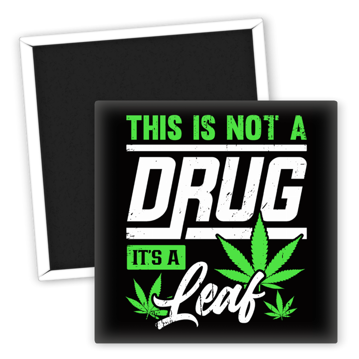Zum Produkt Kühlschrankmagnet Weed Leaf Spruch Design Spaß Geschenk
