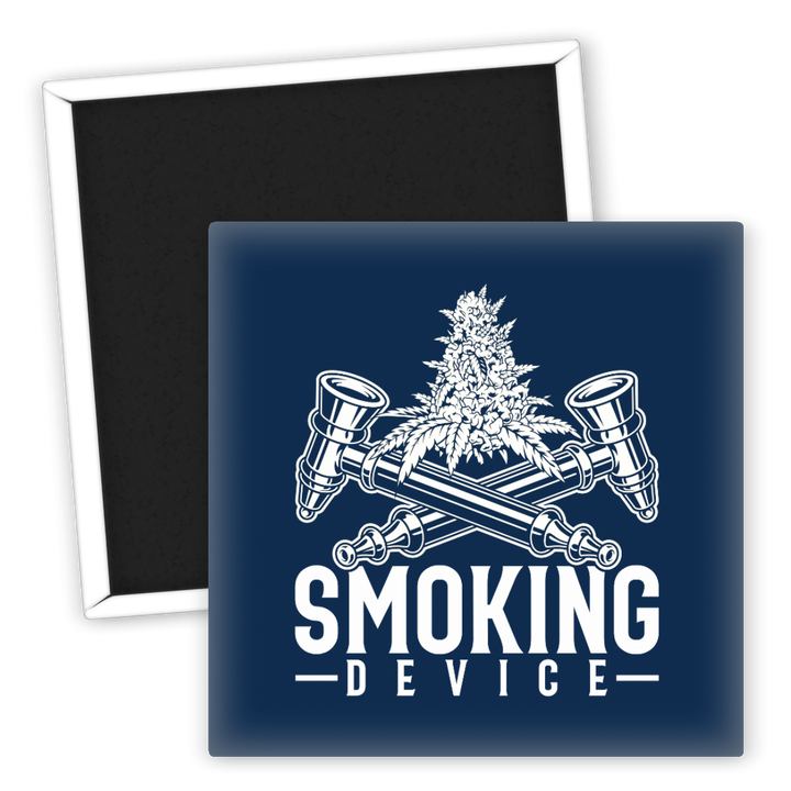 Zum Produkt Kühlschrankmagnet Weed Smoking Device mit Hanf Motiv
