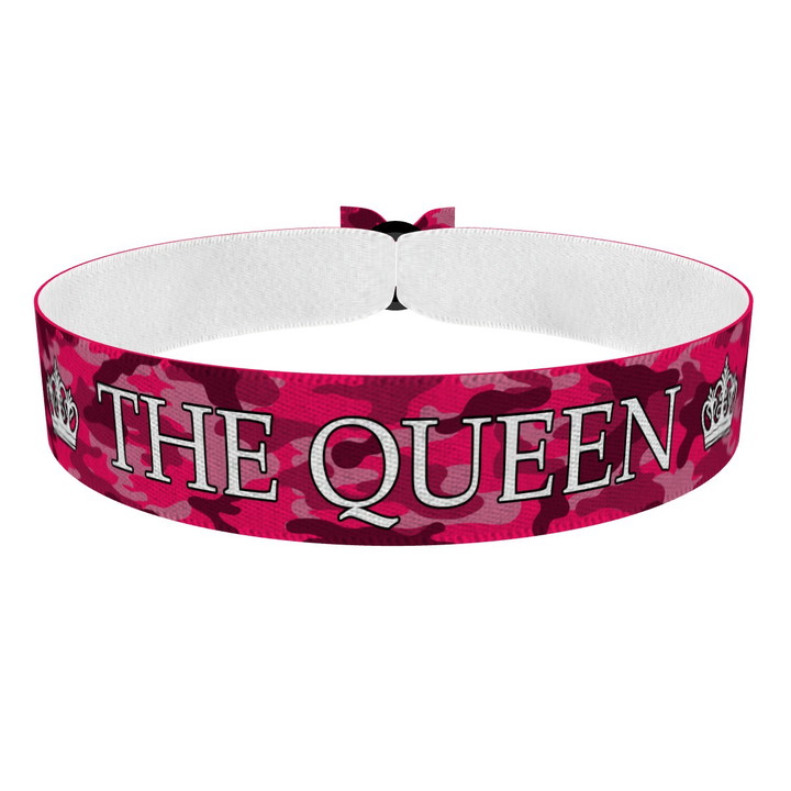 Zum Produkt The Queen Camo Stoffarmband