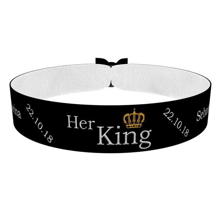 Zum Produkt Her King Stoffarmband