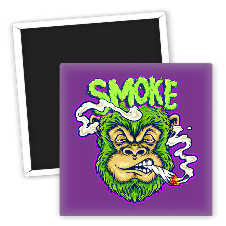 Zum Produkt Kühlschrankmagnet Smoke Gorilla Weed Motiv 50er Jahre Style