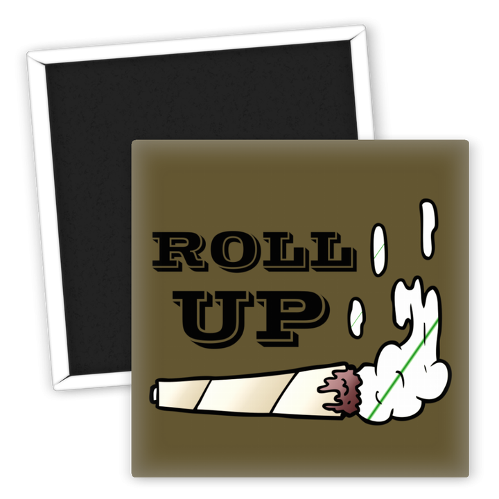 Zum Produkt Kühlschrankmagnet Roll Up Weed Motiv für Fans und Sammler