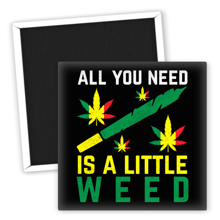 Zum Produkt Kühlschrankmagnet Weed Motiv mit Spruch für Stoner Freunde