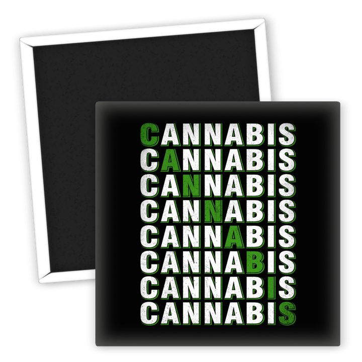 Zum Produkt Kühlschrankmagnet Cannabis Motiv für Weed-Liebhaber