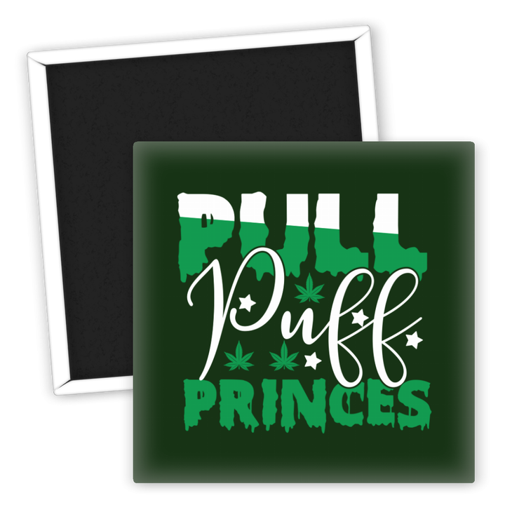 Zum Produkt Pull Puff Princes Kühlschrankmagnet für Weed-Liebhaber