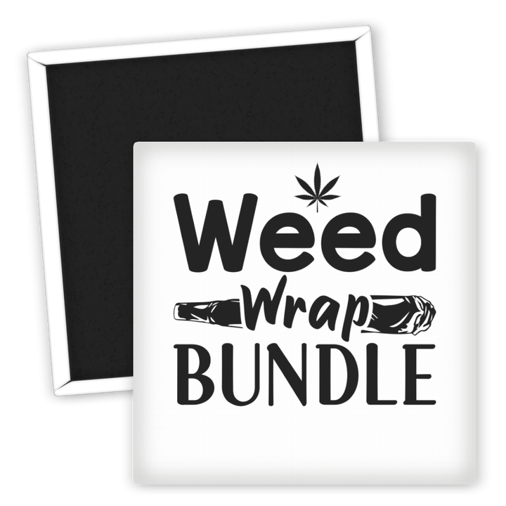 Zum Produkt Kühlschrankmagnet Weed Wrap Bundle Design für Cannabisliebhaber