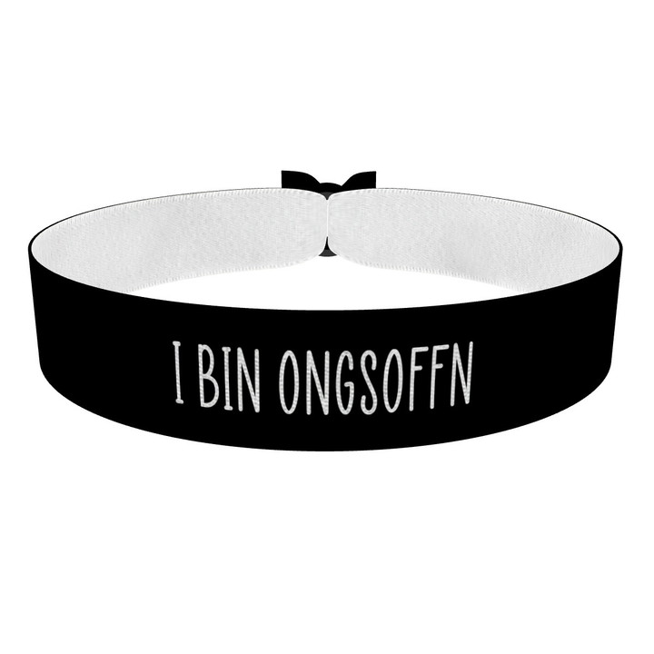 Zum Produkt I bin ongsoffn Stoffarmband