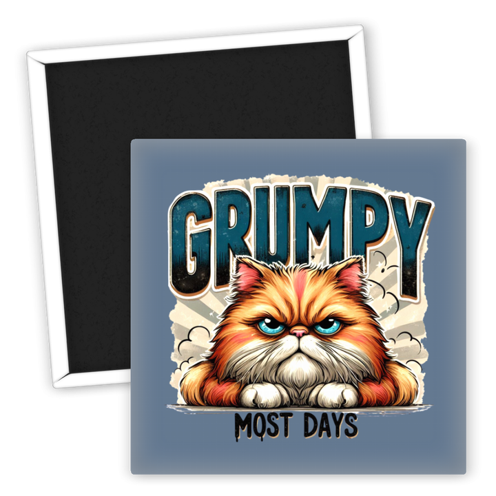 Zum Produkt Grumpy Katzen Kühlschrankmagnet für Tierliebhaber