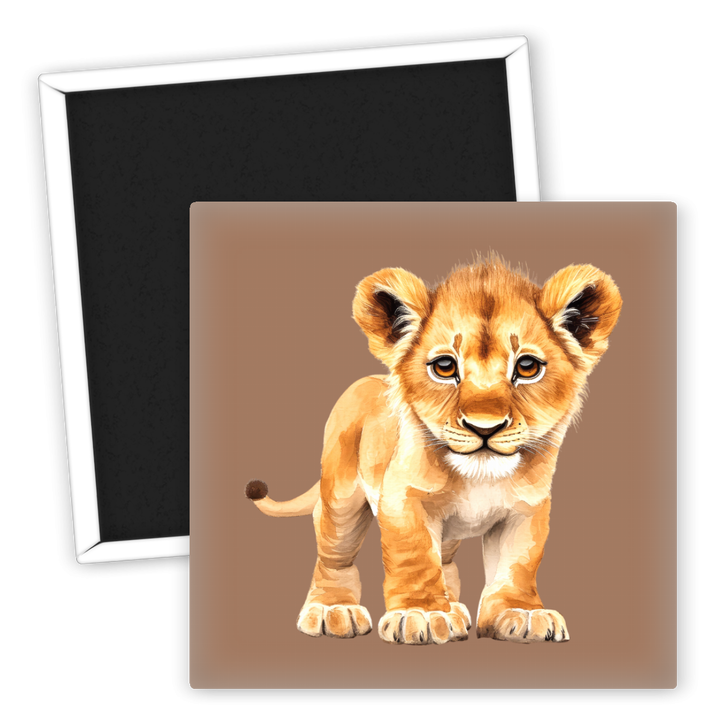 Zum Produkt Kühlschrankmagnet Löwenbaby niedlich Tiere Deko Geschenk