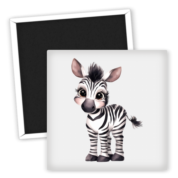 Zum Produkt Kühlschrankmagnet niedliches Zebra Tiermotiv für Freunde