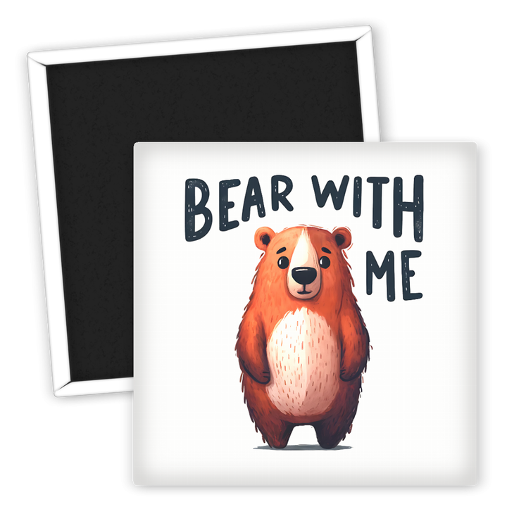 Zum Produkt Kühlschrankmagnet Bär mit lustigem Spruch für Tierliebhaber