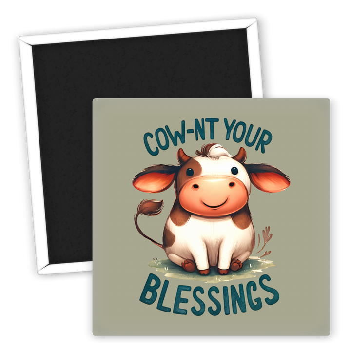 Zum Produkt Kühlschrankmagnet Kuh Cow-nt Your Blessings Tiermotiv