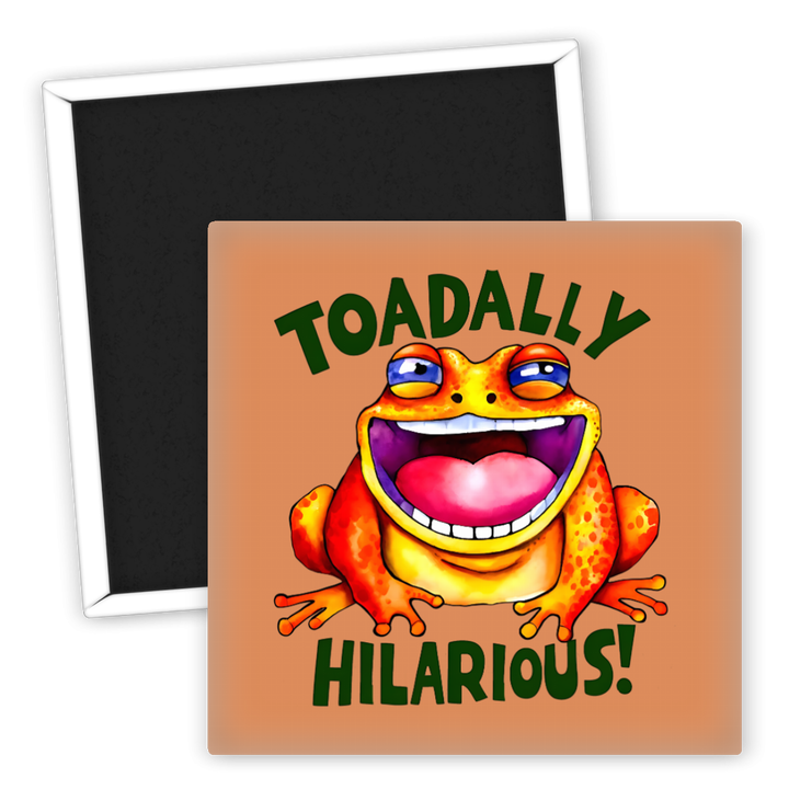 Zum Produkt Kühlschrankmagnet lustiger Frosch Toadally Hilarious Tiere