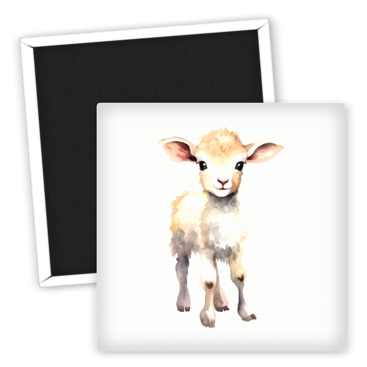 Zum Produkt Süßer Lamm Kühlschrankmagnet Tiermotiv für jedes Zuhause