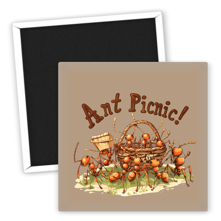 Zum Produkt Kühlschrankmagnet Ameisen Picknick lustiger Tier Magnet