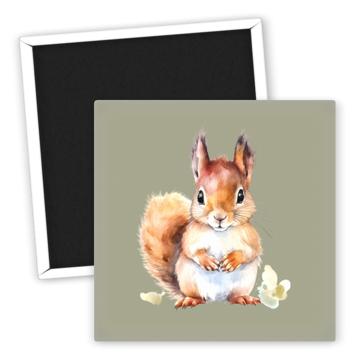 Zum Produkt Süßer Eichhörnchen Kühlschrankmagnet für Tierliebhaber