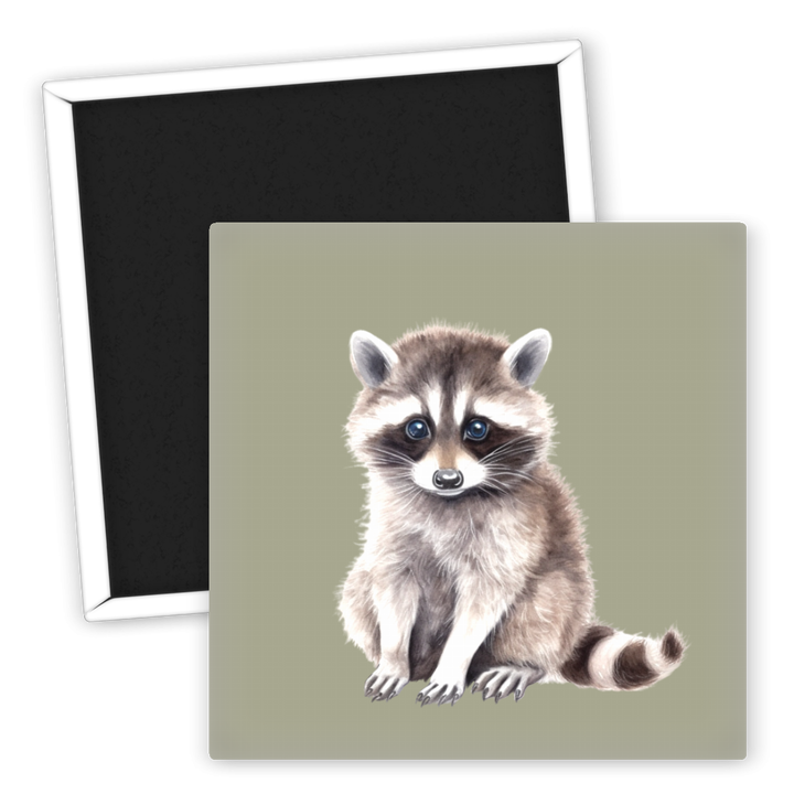 Zum Produkt Kühlschrankmagnet Waschbär niedliches Tierdesign für Tierefans
