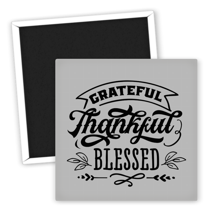 Zum Produkt Kühlschrankmagnet Danke Grateful Blessed Glauben Dekoration