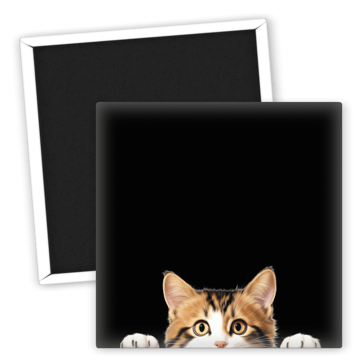Zum Produkt Kühlschrankmagnet für Katzenliebhaber mit niedlichem Katzenmotiv