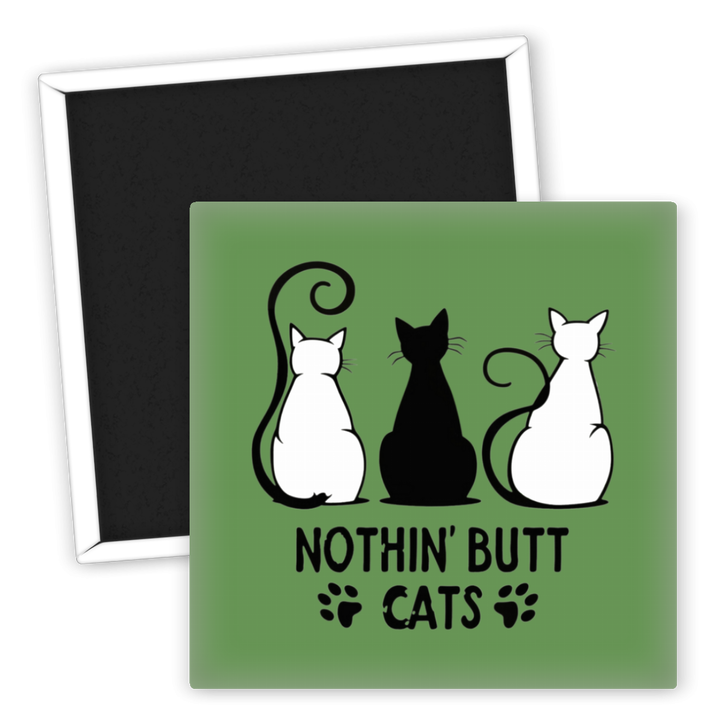 Zum Produkt Kühlschrankmagnet Nothin Butt Cats für Katzenliebhaber