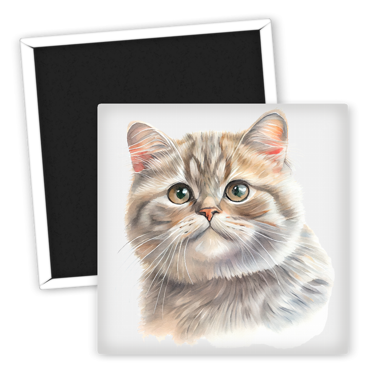 Zum Produkt Katzenliebhaber Kühlschrankmagnet süße Katzenzeichnung 50x70 mm