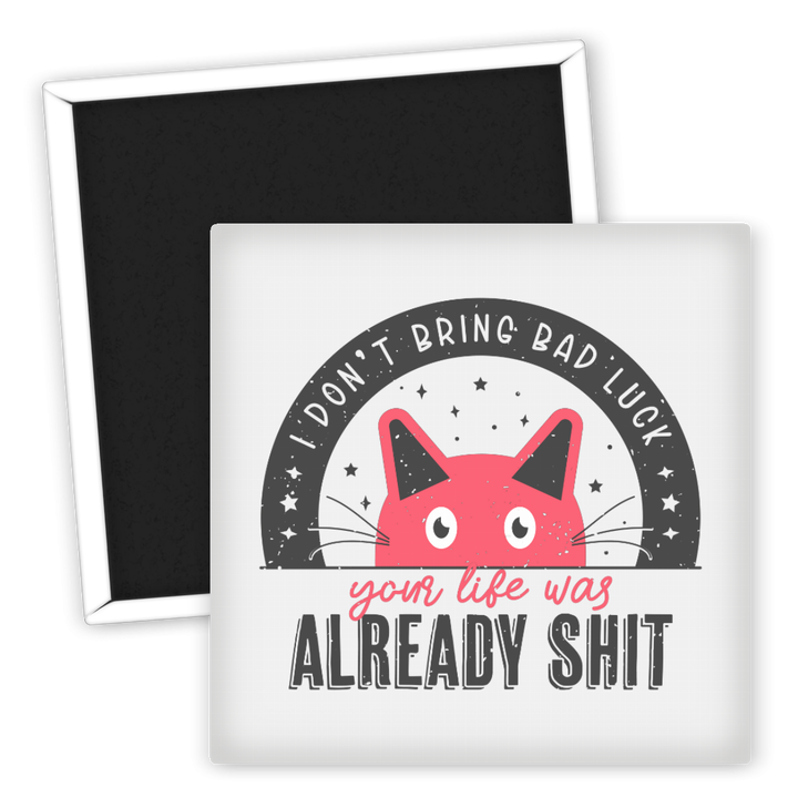 Zum Produkt Katzenliebhaber Kühlschrankmagnet mit lustigem Spruch