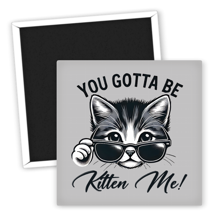 Zum Produkt Katzen Kühlschrankmagnet mit coolem Katzenmotiv Kitten Me