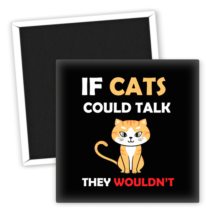 Zum Produkt Kühlschrankmagnet für Katzenliebhaber mit lustigem Spruch