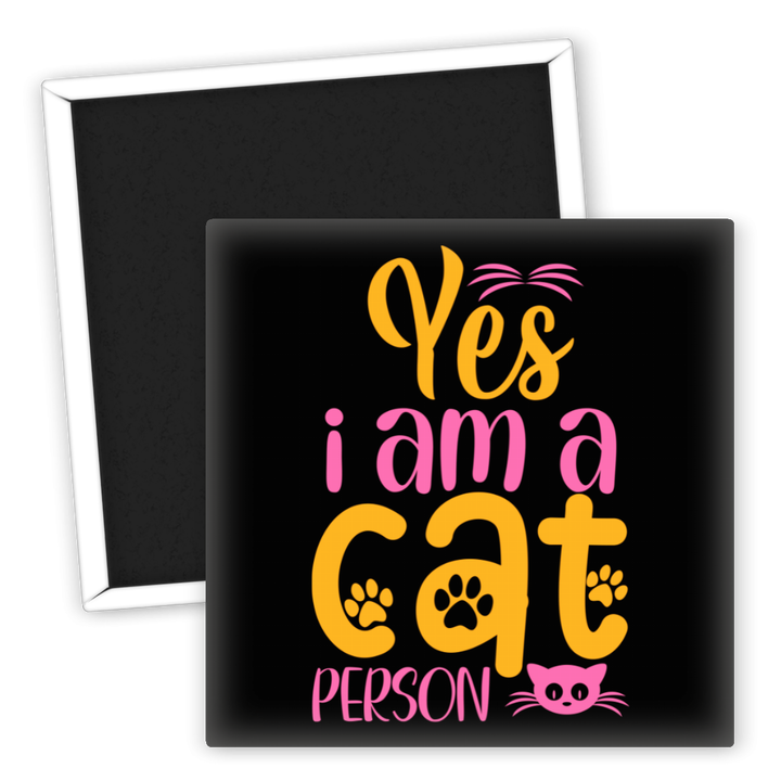 Zum Produkt Kühlschrankmagnet Katzenliebhaber Yes I Am A Cat Person