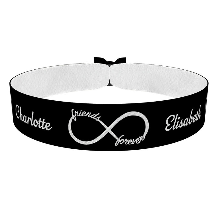 Zum Produkt Friends forever Stoffarmband