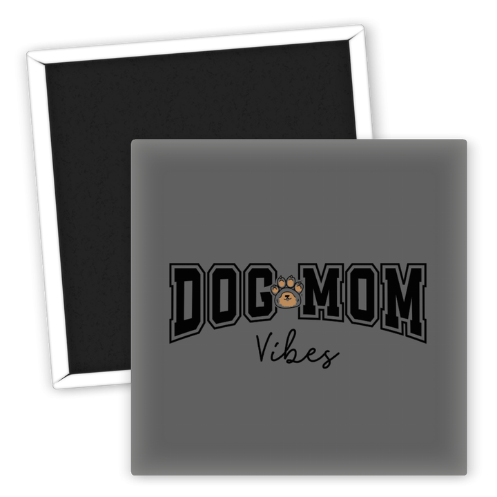 Zum Produkt Kühlschrankmagnet für Hundeliebhaber Dog Mom Vibes Hunde Accessoire