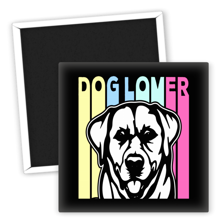 Zum Produkt Kühlschrankmagnet Hundeliebhaber mit Labrador Design