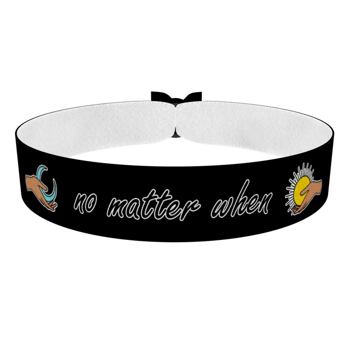 Zum Produkt No Matter When Stoffarmband