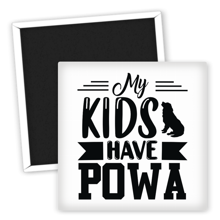 Zum Produkt Kühlschrankmagnet für Hundeliebhaber Kids haben Powa Design