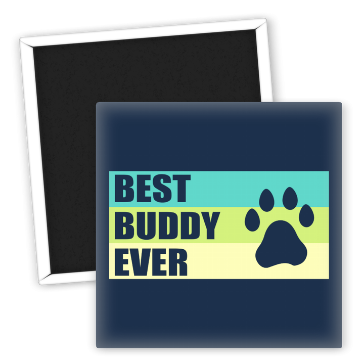 Zum Produkt Kühlschrankmagnet Best Buddy Ever für Hundeliebhaber