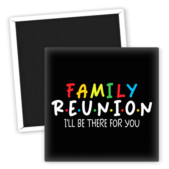 Zum Produkt Kühlschrankmagnet Family Reunion mit buntem Design