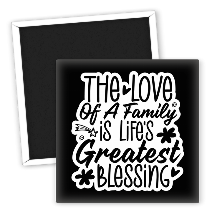 Zum Produkt Kühlschrankmagnet Liebe Familie größtes Geschenk für Zuhause