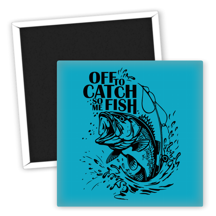 Zum Produkt Kühlschrankmagnet Angeln Motiv Fisch und Angeln Spaß