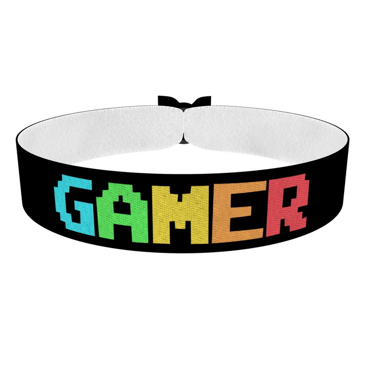Zum Produkt Gamer bunt Stoffarmband