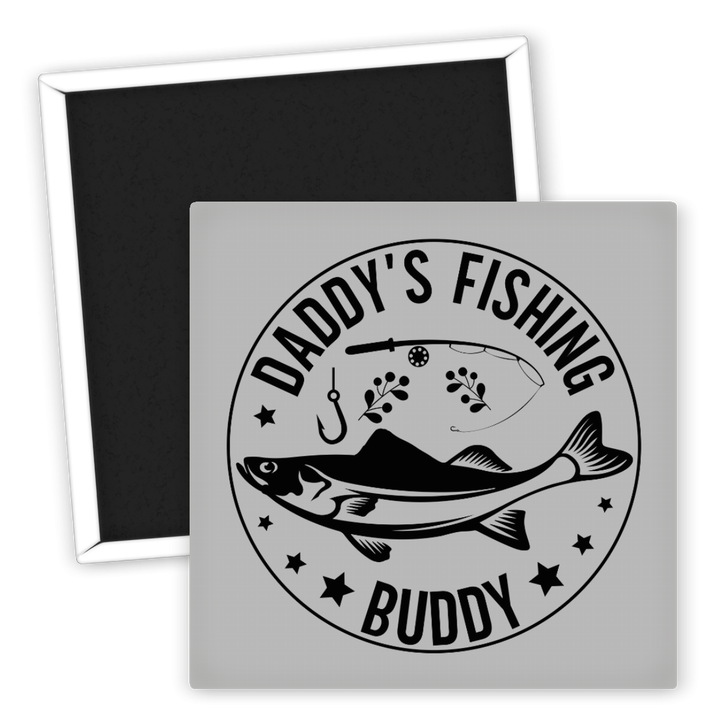 Zum Produkt Kühlschrankmagnet Angeln Daddy's Fishing Buddy Geschenidee