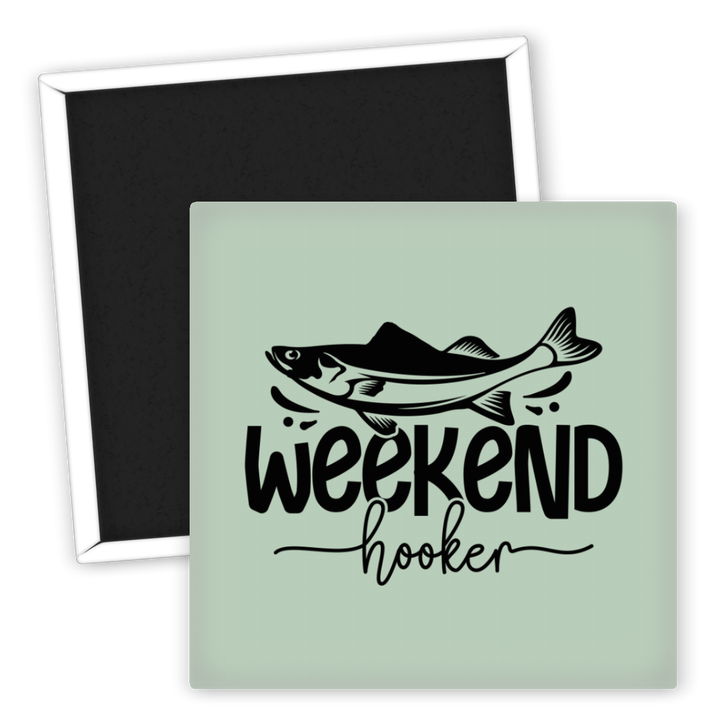 Zum Produkt Kühlschrankmagnet Weekend Hooker Angeln Geschenk für Fischer