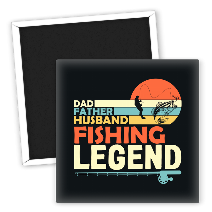 Zum Produkt Kühlschrankmagnet Angeln Geschenk Fishing Legend Hochzeitstag