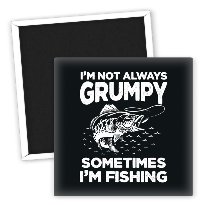 Zum Produkt Kühlschrankmagnet Angeln Grumpy manchmal fische ich Geschenkidee