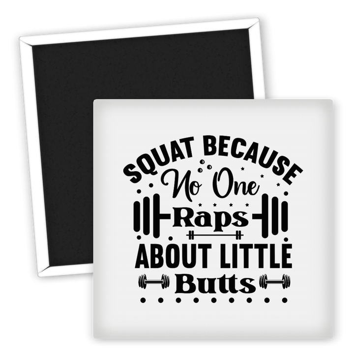 Zum Produkt Kühlschrankmagnet Fitness Spruch Squat Motivation Gym Gags