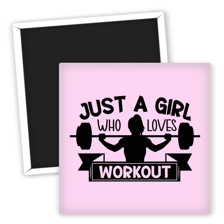 Zum Produkt Kühlschrankmagnet Fitness Mädchen Workout Leibchen Design