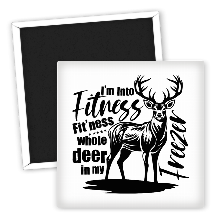 Zum Produkt Kühlschrankmagnet Fitness Motiv Whole Deer in Freezer
