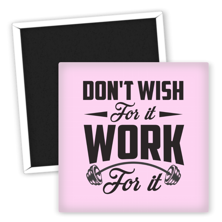 Zum Produkt Fitness Kühlschrankmagnet Motivation Workout Spruch
