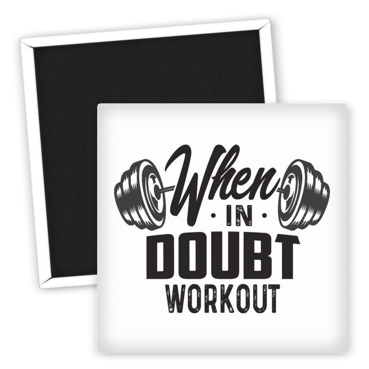 Zum Produkt Kühlschrankmagnet Fitness Motiv Workout Inspiration