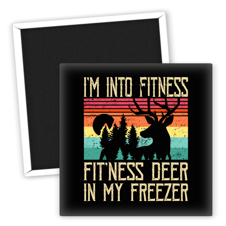 Zum Produkt Fitness Kühlschrankmagnet Fitness Deer in My Freezer Design